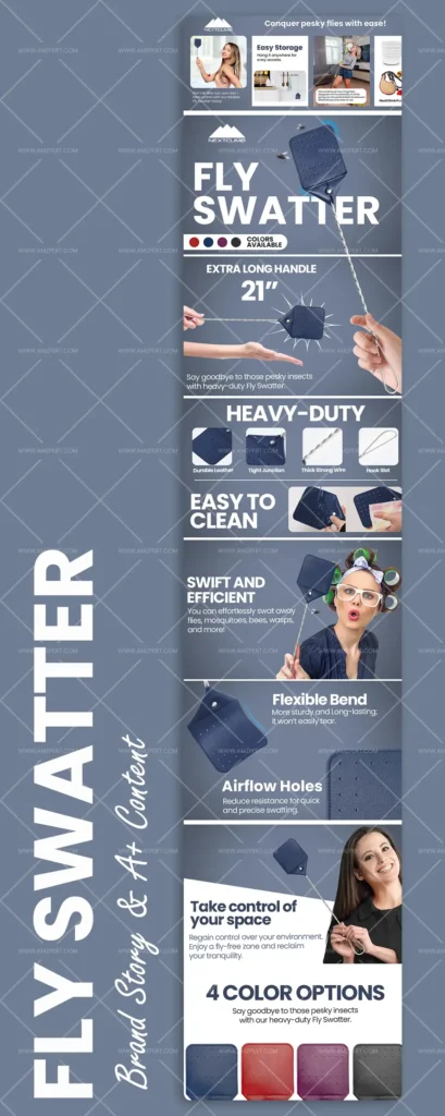 Fly Swatter A+ Amzpert Amazon PPC